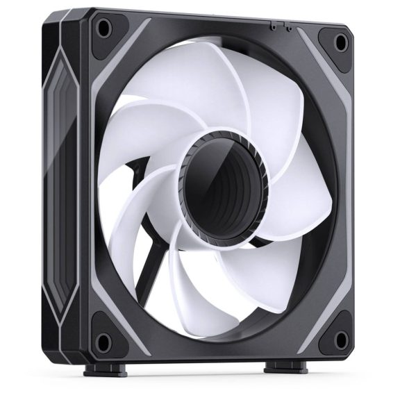 Jonsbo ZL-120BR 3db-os ventilátor szett, fordított légáramlás, PWM, ARGB, fekete