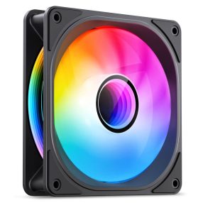 Jonsbo FR-606B ventilátor, PWM, ARGB, 120mm, fekete