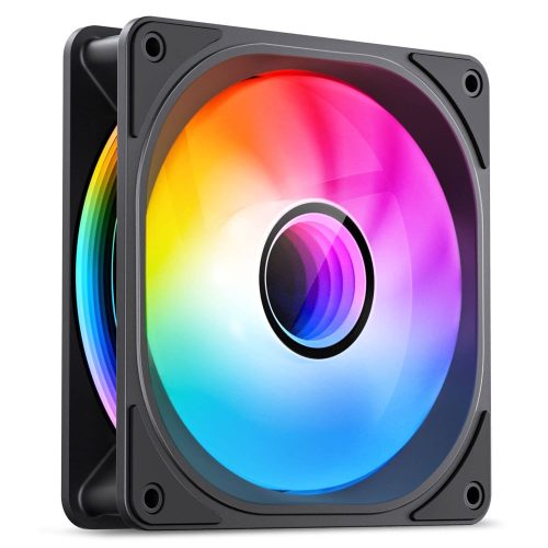 Jonsbo FR-606B ventilátor, PWM, ARGB, 120mm, fekete