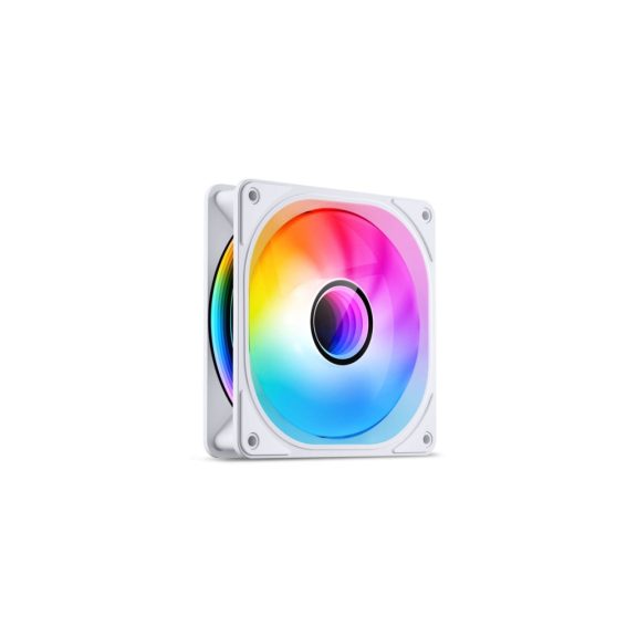 Jonsbo FR-606W ventilátor, PWM, ARGB, 120mm, fehér