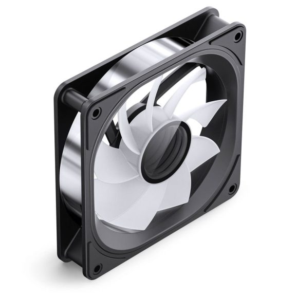 Jonsbo FR-606BR ventilátor, fordított légáramlás, PWM, ARGB, fekete