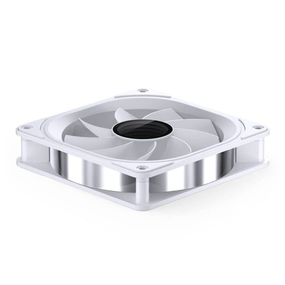 Jonsbo FR-606WR ventilátor, fordított légáramlás, PWM, ARGB, fehér