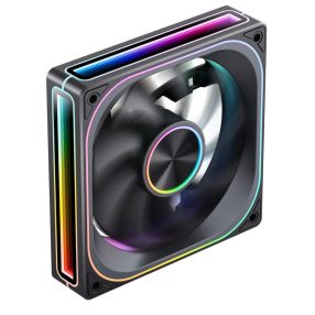 Jonsbo ZA-120B ventilátor, 120mm, PWM, ARGB, fekete