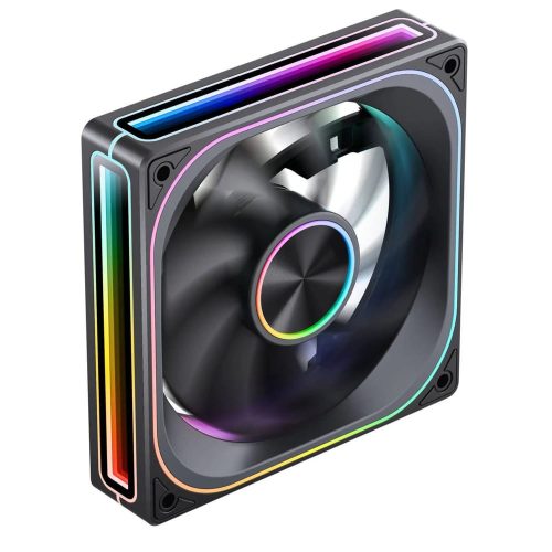 Jonsbo ZA-120B ventilátor, 120mm, PWM, ARGB, fekete