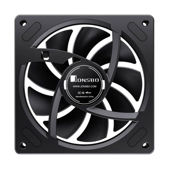 Jonsbo ZA-120B ventilátor, 120mm, PWM, ARGB, fekete