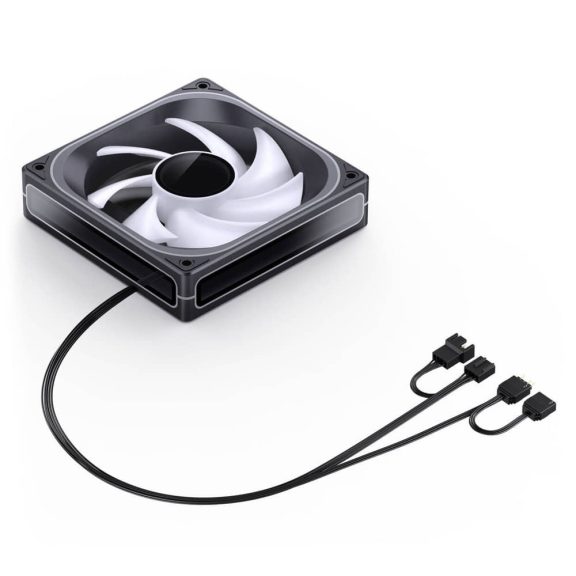 Jonsbo ZA-120B ventilátor, 120mm, PWM, ARGB, fekete