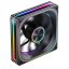 Jonsbo ZA-120BR ventilátor, 120mm, fordított légáramlás, PWM, ARGB, fekete
