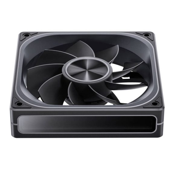 Jonsbo ZA-120BR ventilátor, 120mm, fordított légáramlás, PWM, ARGB, fekete