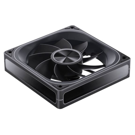Jonsbo ZA-120BR ventilátor, 120mm, fordított légáramlás, PWM, ARGB, fekete
