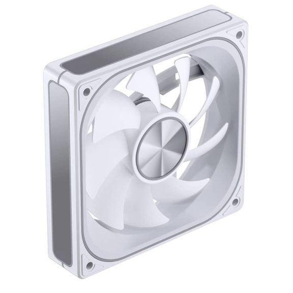 Jonsbo ZA-120W ventilátor, 120mm, PWM, ARGB, fehér