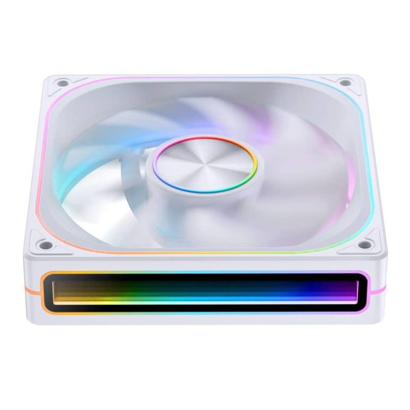 Jonsbo ZA-120W ventilátor, 120mm, PWM, ARGB, fehér