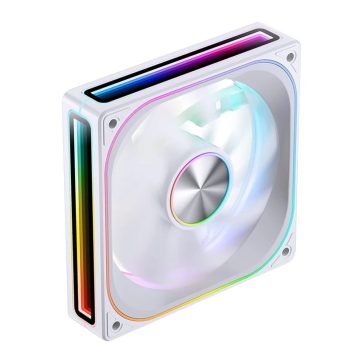   Jonsbo ZA-120WR ventilátor, 120mm, fordított légáramlás, PWM, ARGB, fehér