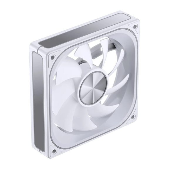 Jonsbo ZA-120WR ventilátor, 120mm, fordított légáramlás, PWM, ARGB, fehér