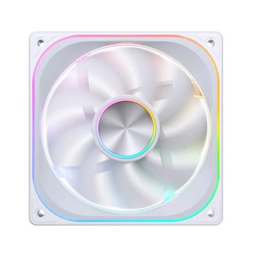   Jonsbo ZA-120WR ventilátor, 120mm, fordított légáramlás, PWM, ARGB, fehér