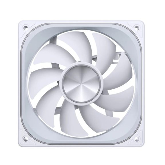 Jonsbo ZA-120WR ventilátor, 120mm, fordított légáramlás, PWM, ARGB, fehér