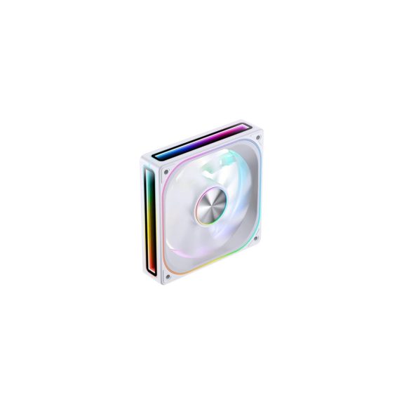 Jonsbo ZA-120WR ventilátor, 120mm, fordított légáramlás, PWM, ARGB, fehér