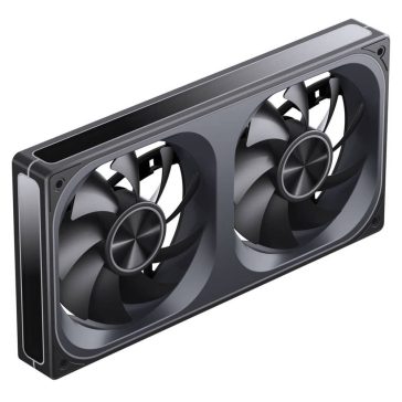   Jonsbo ZA-240 ventilátor, 240mm, PWM, ARGB, infinity mirror effekt, fekete