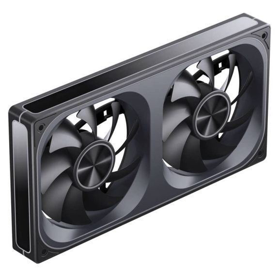 Jonsbo ZA-240 ventilátor, 240mm, PWM, ARGB, infinity mirror effekt, fekete