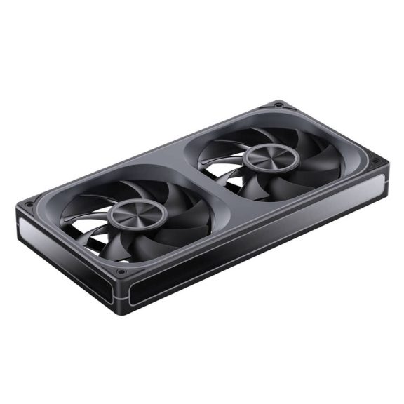 Jonsbo ZA-240 ventilátor, 240mm, PWM, ARGB, infinity mirror effekt, fekete