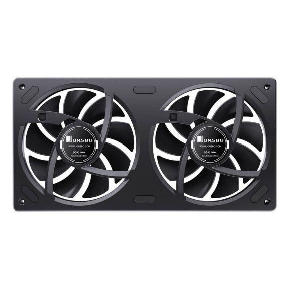 Jonsbo ZA-240 ventilátor, 240mm, PWM, ARGB, infinity mirror effekt, fekete