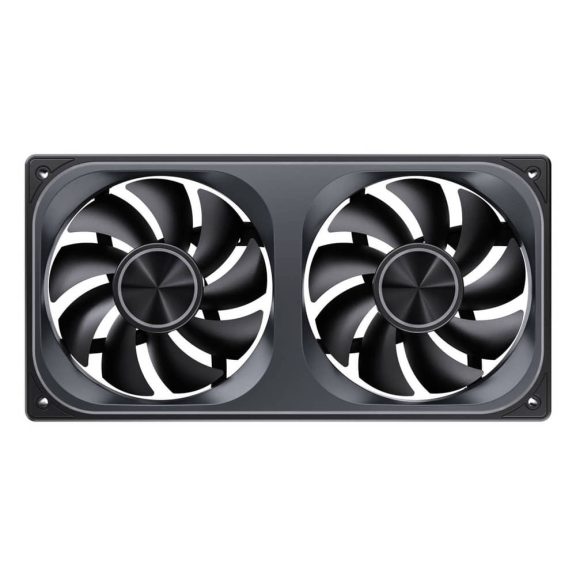 Jonsbo ZA-240 ventilátor, 240mm, PWM, ARGB, infinity mirror effekt, fekete