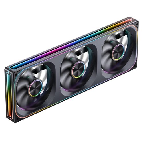 Jonsbo ZA-360 házventilátor, 360mm, PWM, ARGB, fekete