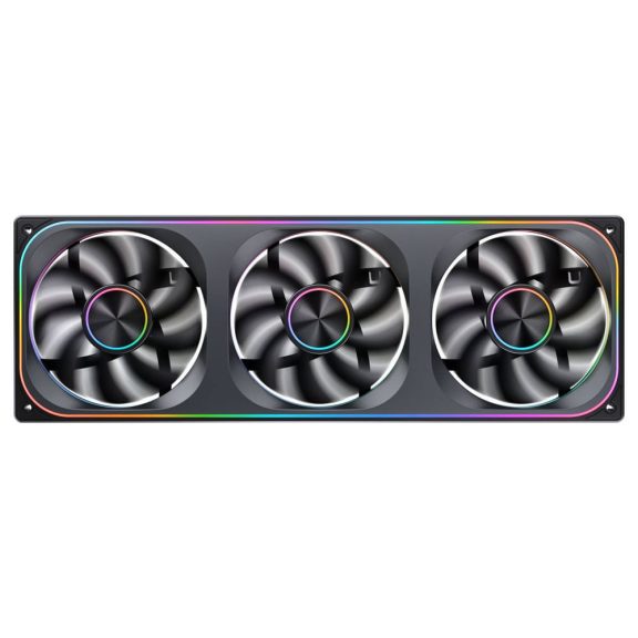 Jonsbo ZA-360 házventilátor, 360mm, PWM, ARGB, fekete