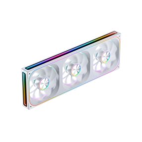   Ventilátor Jonsbo ZA-360 ventilátor, fordított légáramlás, PWM, ARGB - 360mm, fehér