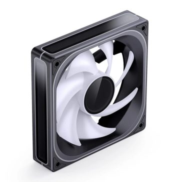   Jonsbo ZB-120B 120mm ARGB PWM ventilátor, 2400RPM, alumínium keret, fekete