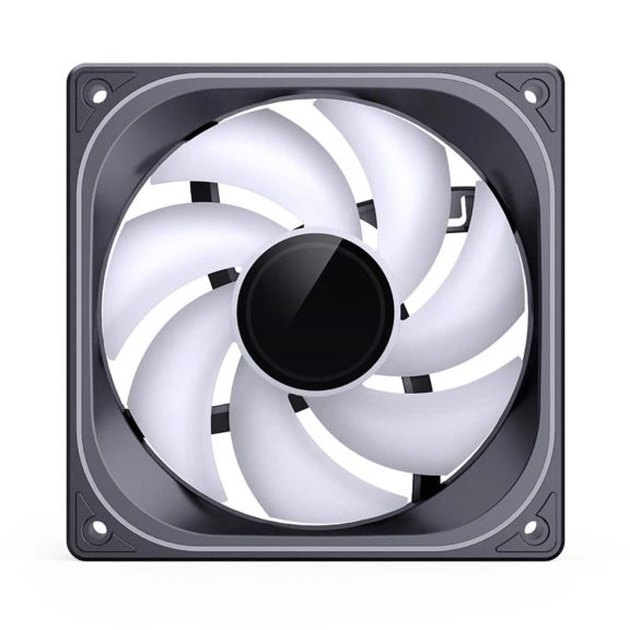 Jonsbo ZB-120B 120mm ARGB PWM ventilátor, 2400RPM, alumínium keret, fekete