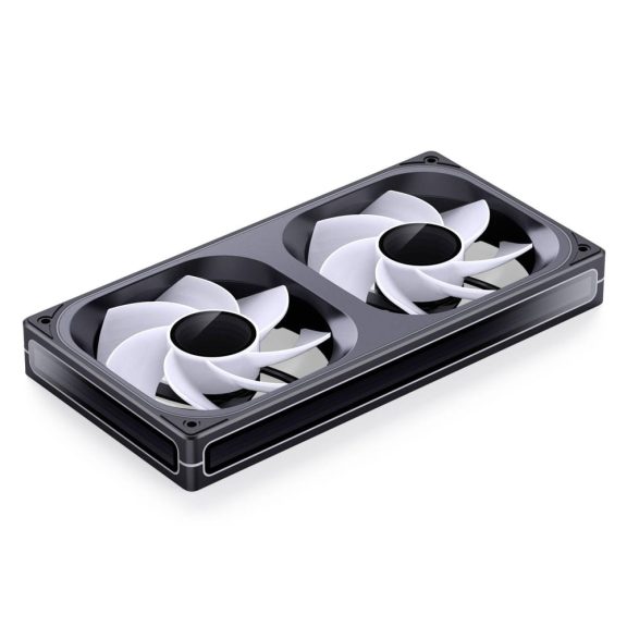 Jonsbo ZB-240 házventilátor, fordított légáramlás, Infinity Mirror, 240mm ARGB PWM, fekete 