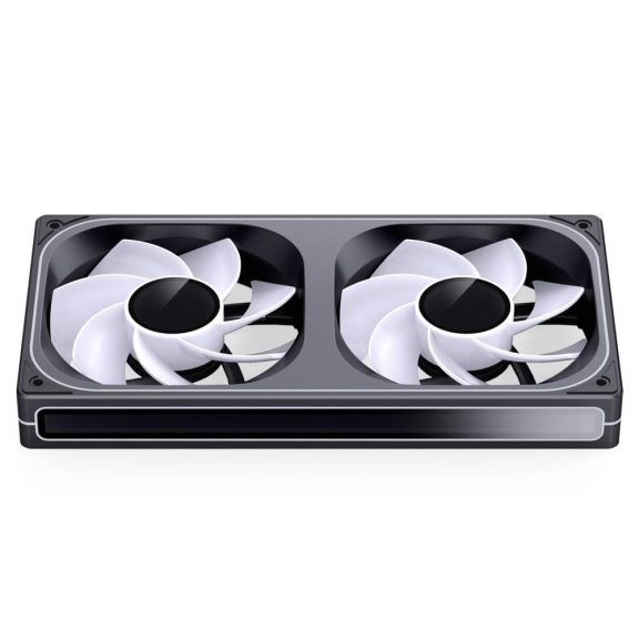 Jonsbo ZB-240 házventilátor, fordított légáramlás, Infinity Mirror, 240mm ARGB PWM, fekete 