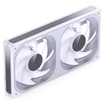   Jonsbo ZB-240 házventilátor, Infinity Mirror, 240mm ARGB PWM, fehér