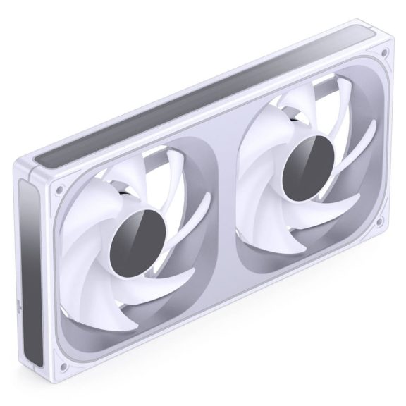 Jonsbo ZB-240 házventilátor, Infinity Mirror, 240mm ARGB PWM, fehér
