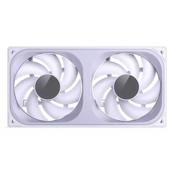 Jonsbo ZB-240 házventilátor, Infinity Mirror, 240mm ARGB PWM, fehér