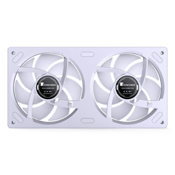 Jonsbo ZB-240 házventilátor, Infinity Mirror, 240mm ARGB PWM, fehér