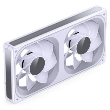   Jonsbo ZB-240 házventilátor, fordított légáramlás, Infinity Mirror, 240mm ARGB PWM, fehér