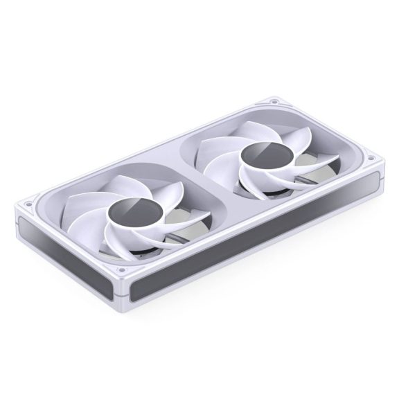 Jonsbo ZB-240 házventilátor, fordított légáramlás, Infinity Mirror, 240mm ARGB PWM, fehér