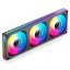 Jonsbo ZB-360 Reverse Blade házventilátor, fordított légáramlás, 360 mm, PWM, ARGB világítás, fekete