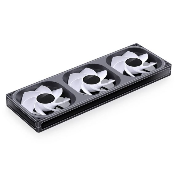 Jonsbo ZB-360 Reverse Blade házventilátor, fordított légáramlás, 360 mm, PWM, ARGB világítás, fekete