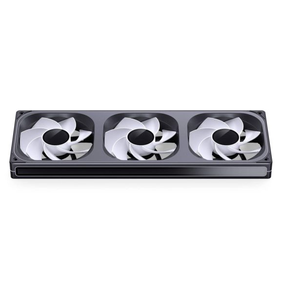 Jonsbo ZB-360 Reverse Blade házventilátor, fordított légáramlás, 360 mm, PWM, ARGB világítás, fekete