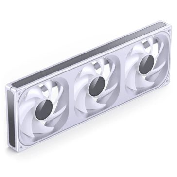   Jonsbo ZB-360W 360mm PWM ARGB ventilátor, Single-Frame, fehér