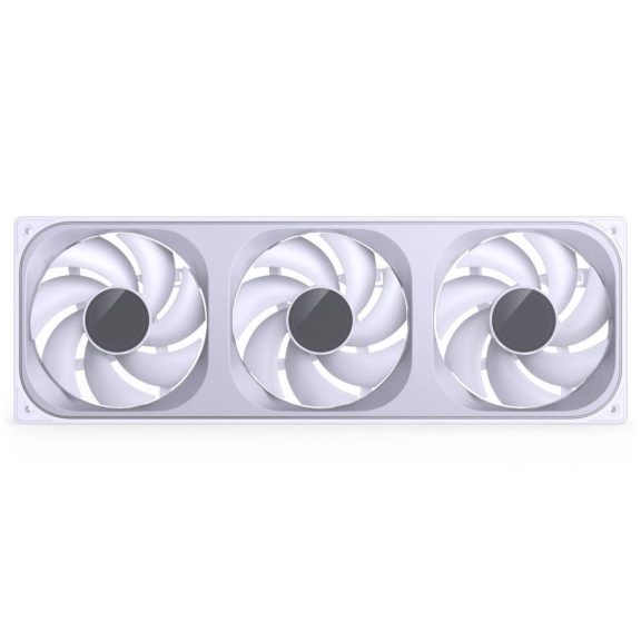 Jonsbo ZB-360W 360mm PWM ARGB ventilátor, Single-Frame, fehér