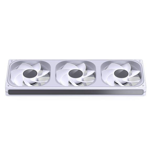 Jonsbo ZB-360 Reverse Blade házventilátor, fordított légáramlás, 360 mm, PWM, ARGB világítás, fehér
