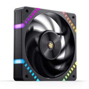 Jonsbo HF2-120B 120mm ARGB PWM ventilátor, 2200RPM, fekete