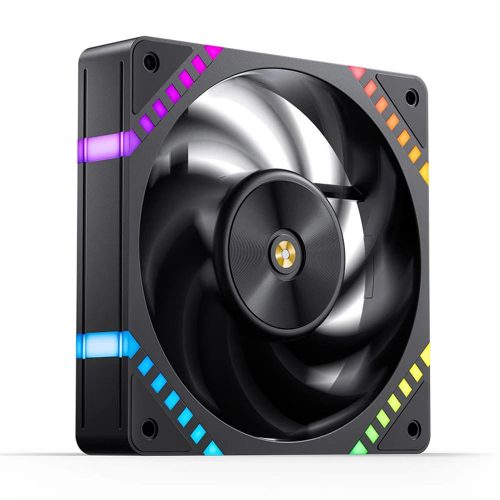 Jonsbo HF2-120B 120mm ARGB PWM ventilátor, 2200RPM, fekete