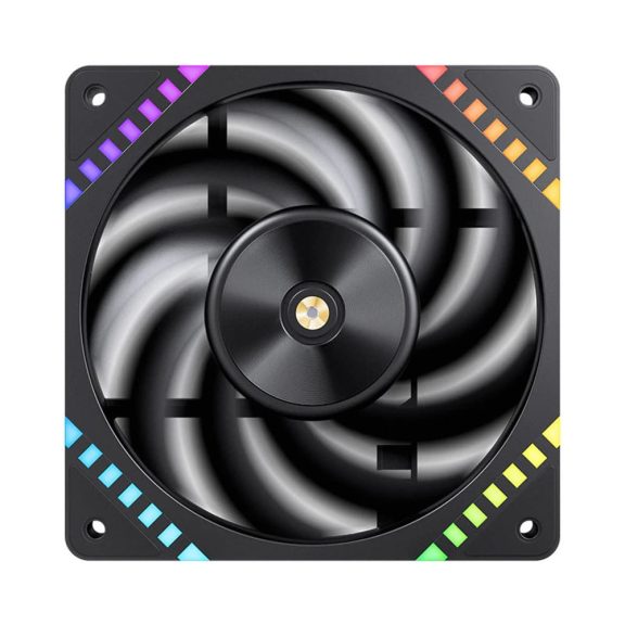 Jonsbo HF2-120B 120mm ARGB PWM ventilátor, 2200RPM, fekete