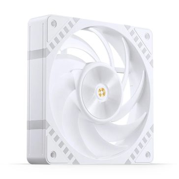 Jonsbo HF2-120W 120mm ARGB PWM ventilátor, 2200RPM, fehér