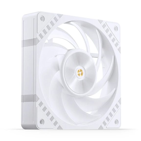 Jonsbo HF2-120W 120mm ARGB PWM ventilátor, 2200RPM, fehér