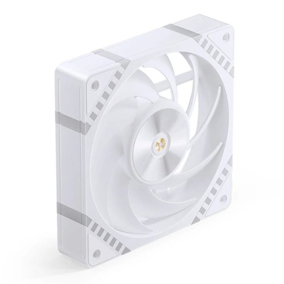 Jonsbo HF2-120W 120mm ARGB PWM ventilátor, 2200RPM, fehér